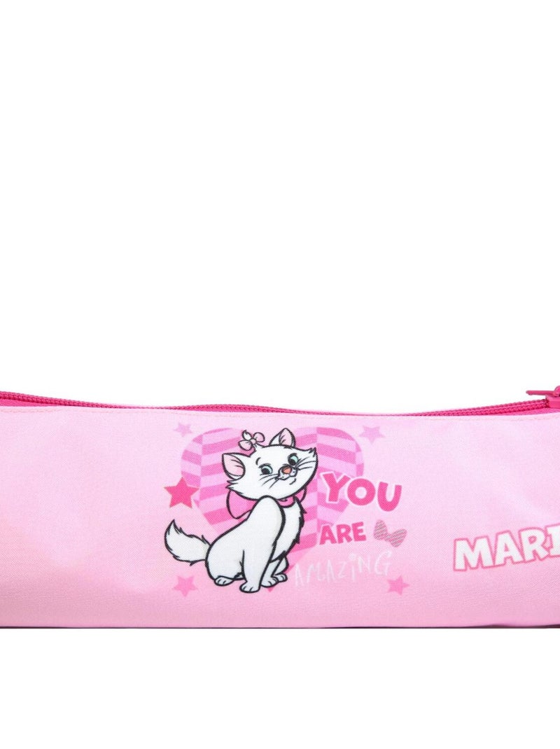 BAGTROTTER Trousse scolaire ronde Disney Marie Les Aristochats Rose Rose - Kiabi
