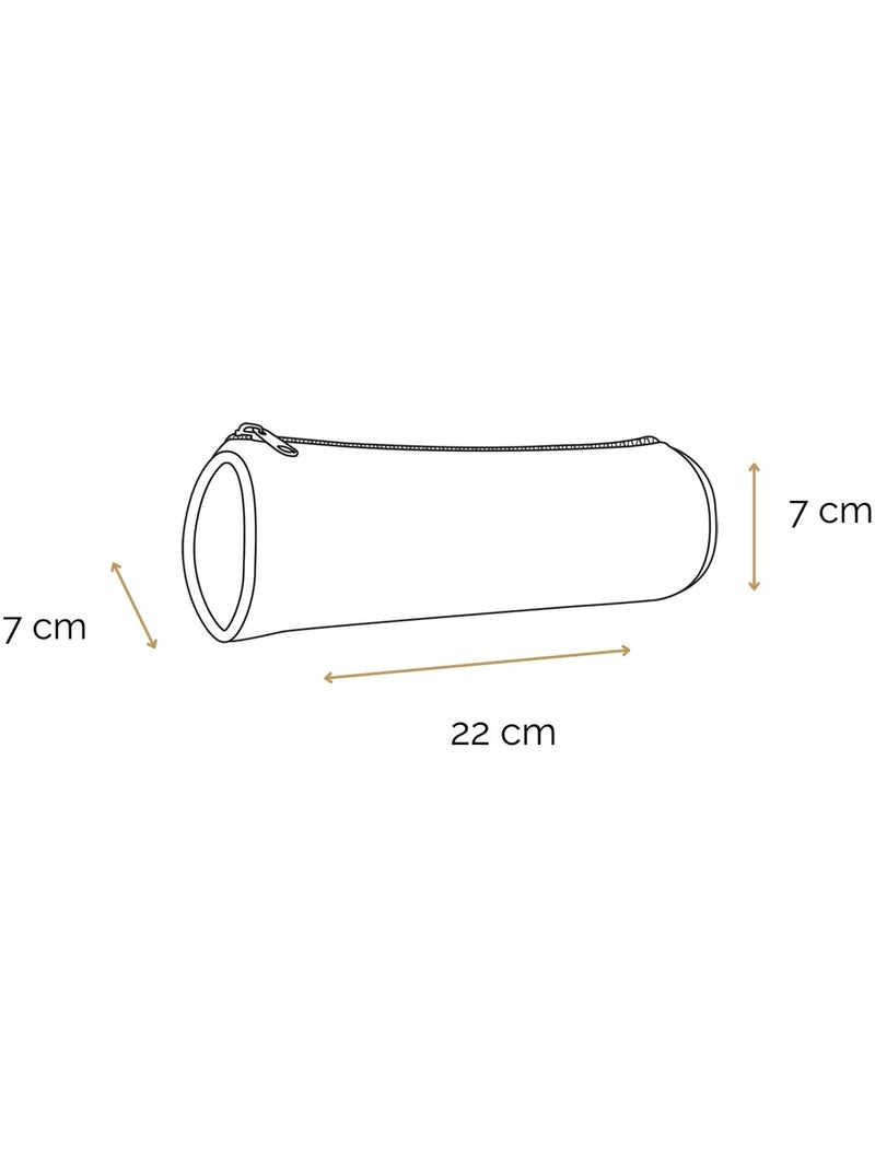 BAGTROTTER Trousse scolaire ronde Disney Mickey Bleue Bleu - Kiabi