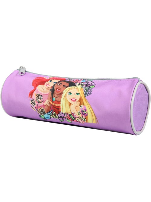 BAGTROTTER Trousse scolaire ronde Disney Princesses Violette - Kiabi