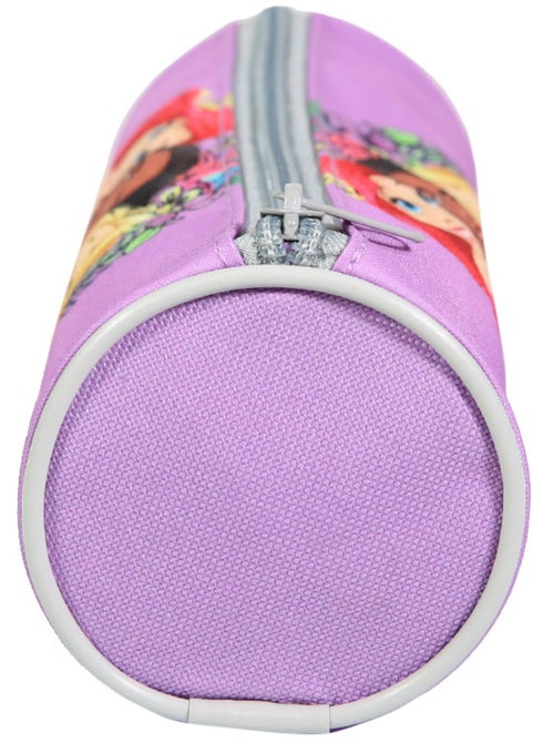 BAGTROTTER Trousse scolaire ronde Disney Princesses Violette - Kiabi