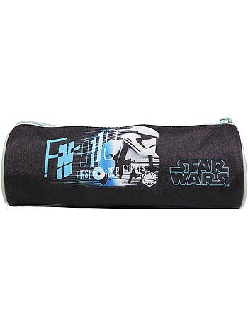 BAGTROTTER Trousse scolaire ronde Disney Star Wars Noire