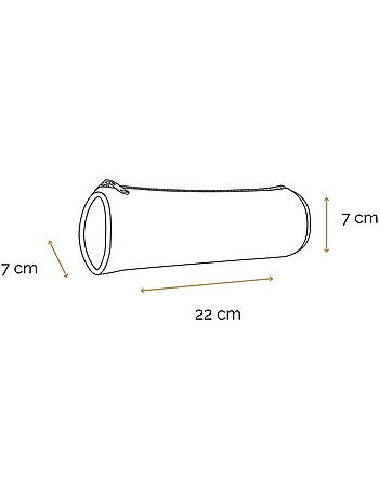 BAGTROTTER Trousse scolaire ronde Disney Star Wars Noire