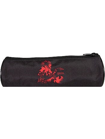 BAGTROTTER Trousse scolaire ronde Donjons & Dragons Noir