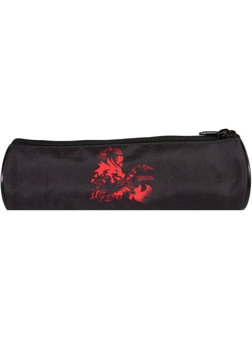 BAGTROTTER Trousse scolaire ronde Donjons & Dragons Noir - Kiabi