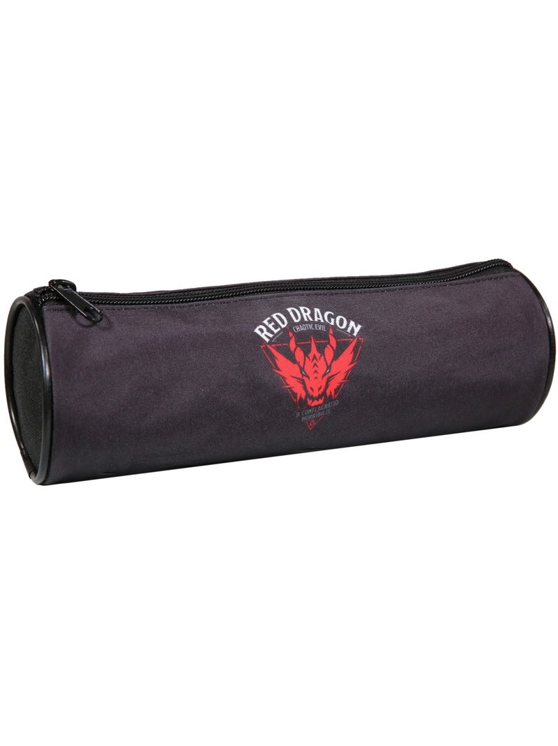BAGTROTTER Trousse scolaire ronde Donjons & Dragons Noir Noir - Kiabi