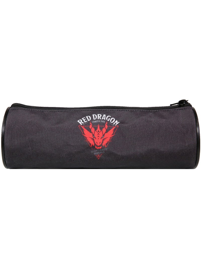 BAGTROTTER Trousse scolaire ronde Donjons & Dragons Noir Noir - Kiabi