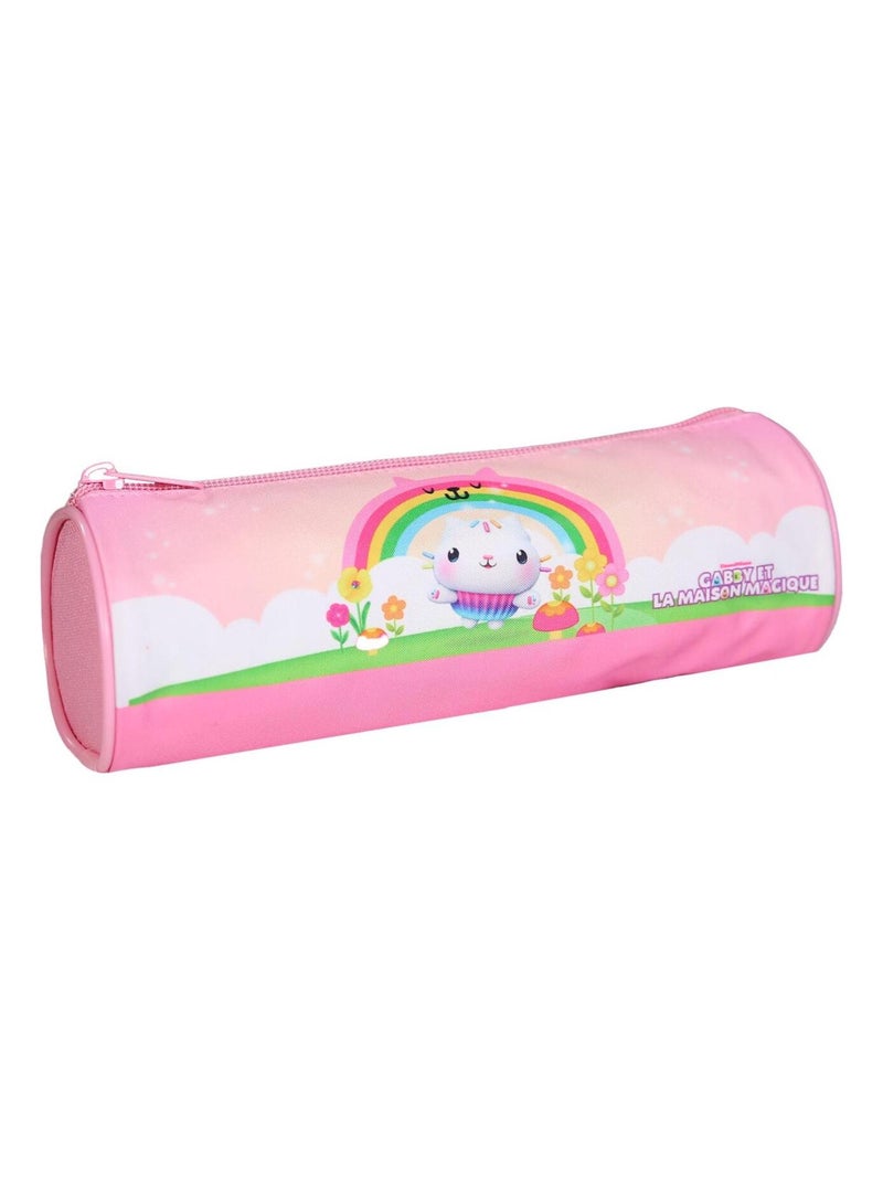 BAGTROTTER Trousse scolaire ronde  Gabby et la maison magique Rose Rose - Kiabi