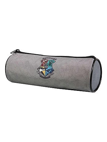 BAGTROTTER Trousse scolaire ronde Harry Potter Grise