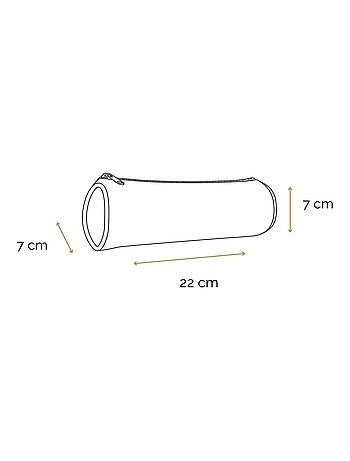 BAGTROTTER Trousse scolaire ronde Harry Potter Grise