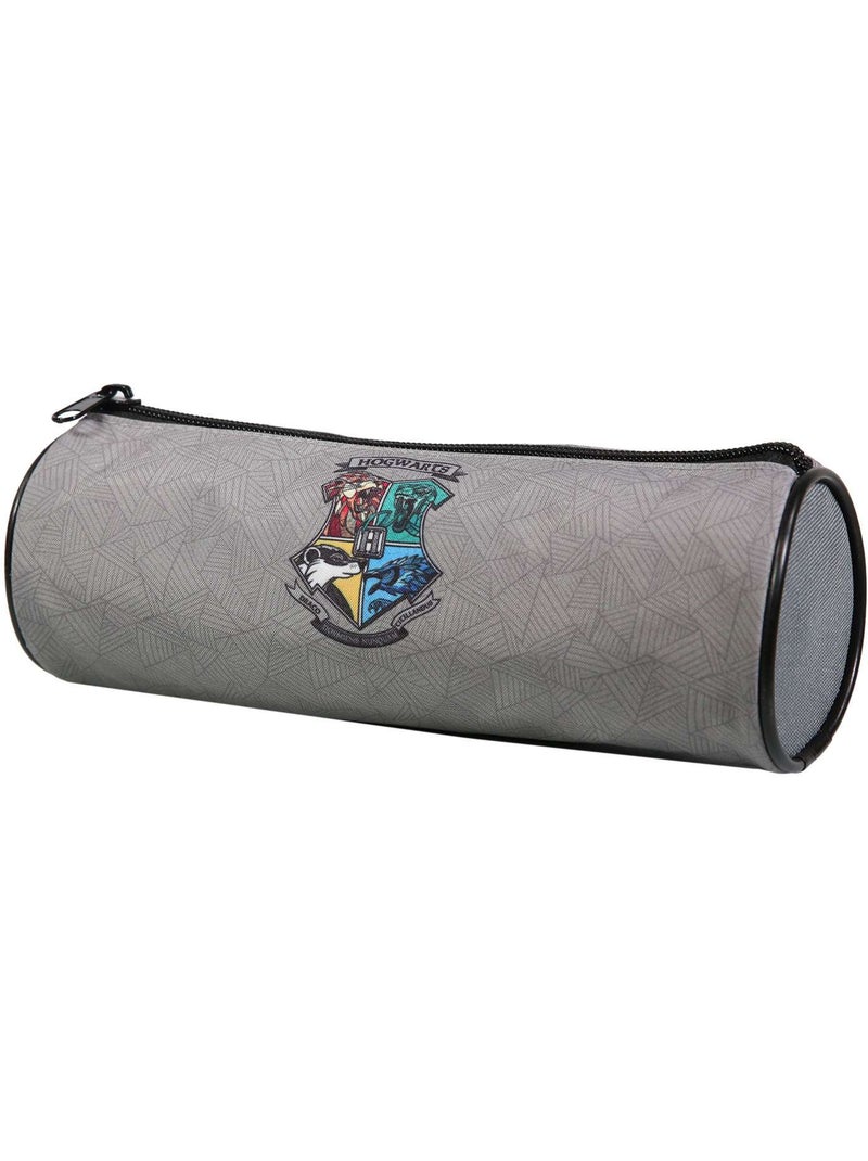 BAGTROTTER Trousse scolaire ronde Harry Potter Grise Gris - Kiabi