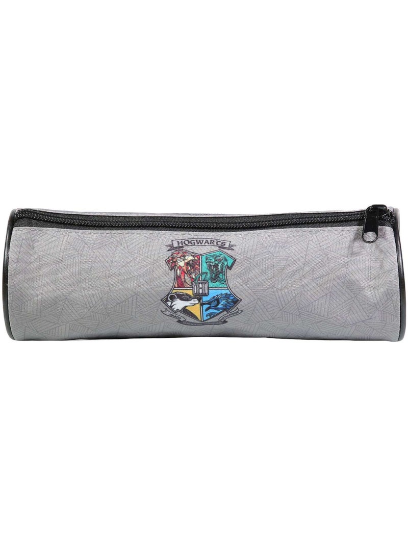 BAGTROTTER Trousse scolaire ronde Harry Potter Grise Gris - Kiabi