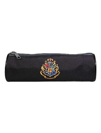 BAGTROTTER Trousse scolaire ronde Harry Potter Noire Maisons