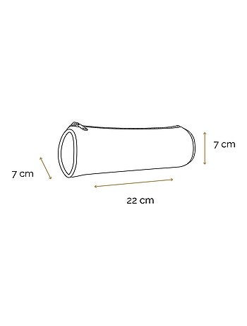 BAGTROTTER Trousse scolaire ronde Harry Potter Noire Maisons