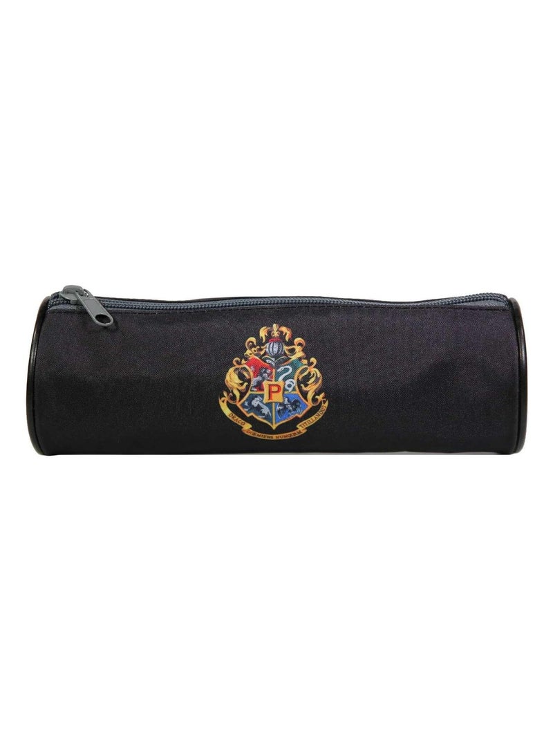 BAGTROTTER Trousse scolaire ronde Harry Potter Noire Maisons Noir - Kiabi