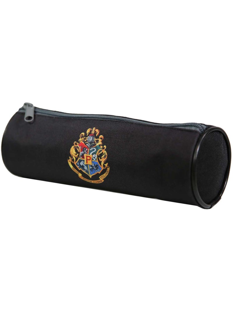 BAGTROTTER Trousse scolaire ronde Harry Potter Noire Maisons Noir - Kiabi