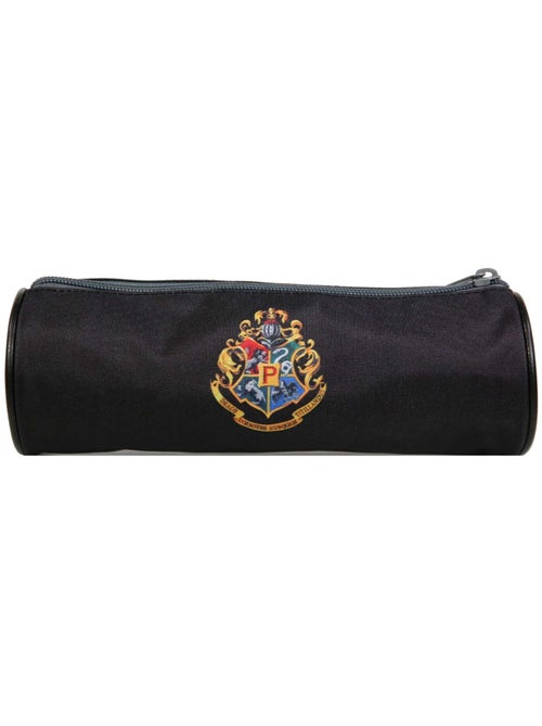 BAGTROTTER Trousse scolaire ronde Harry Potter Noire Maisons - Kiabi