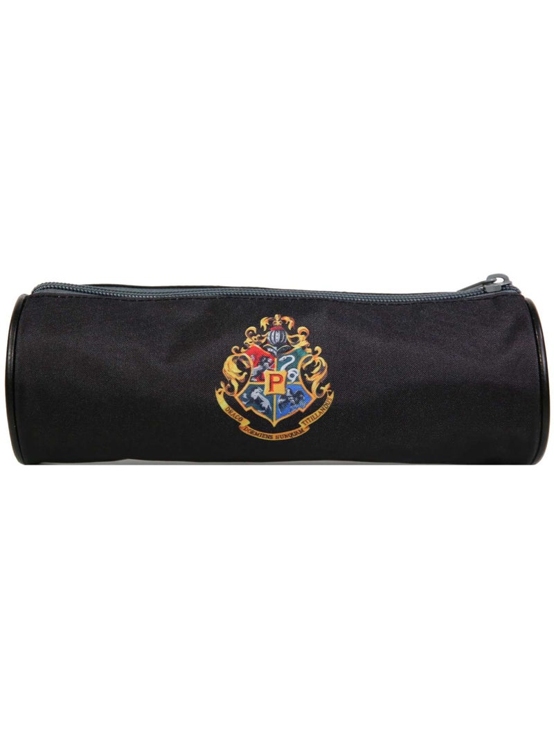 BAGTROTTER Trousse scolaire ronde Harry Potter Noire Maisons Noir - Kiabi