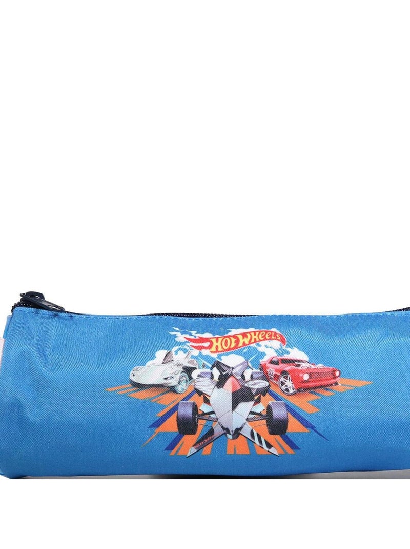 BAGTROTTER Trousse scolaire ronde Hot Wheels Bleu Bleu - Kiabi