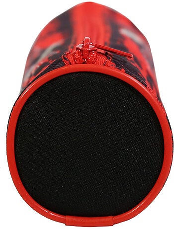 BAGTROTTER Trousse scolaire ronde Jurassic World Dinosaure Noir