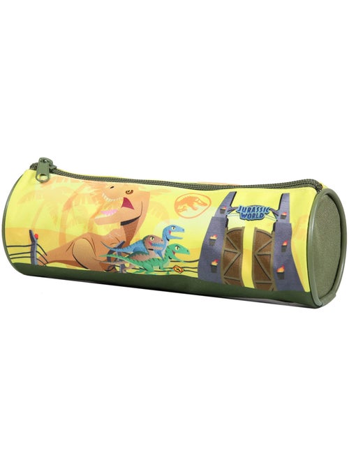 BAGTROTTER Trousse scolaire ronde Jurassic World Jaune - Kiabi