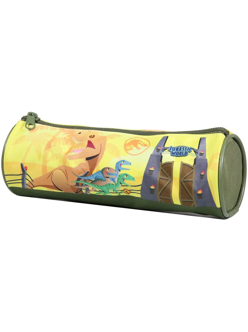 BAGTROTTER Trousse scolaire ronde Jurassic World Jaune Jaune - Kiabi