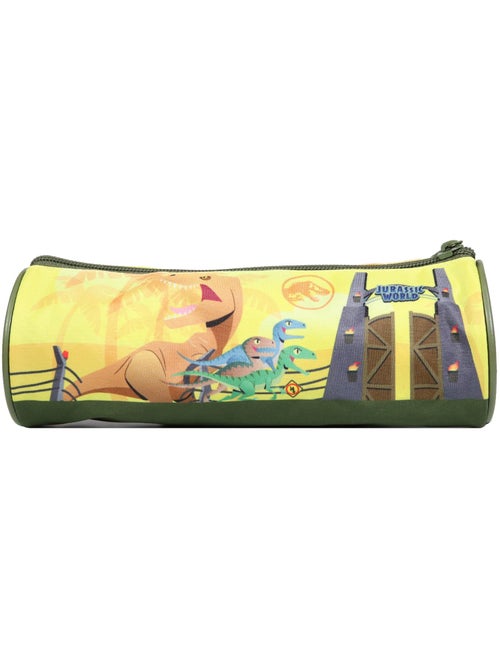 BAGTROTTER Trousse scolaire ronde Jurassic World Jaune - Kiabi