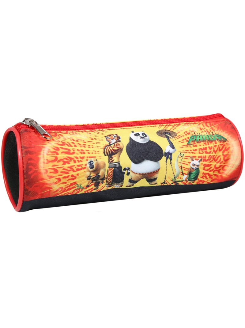 BAGTROTTER Trousse scolaire ronde Kung Fu Panda Rouge Rouge - Kiabi