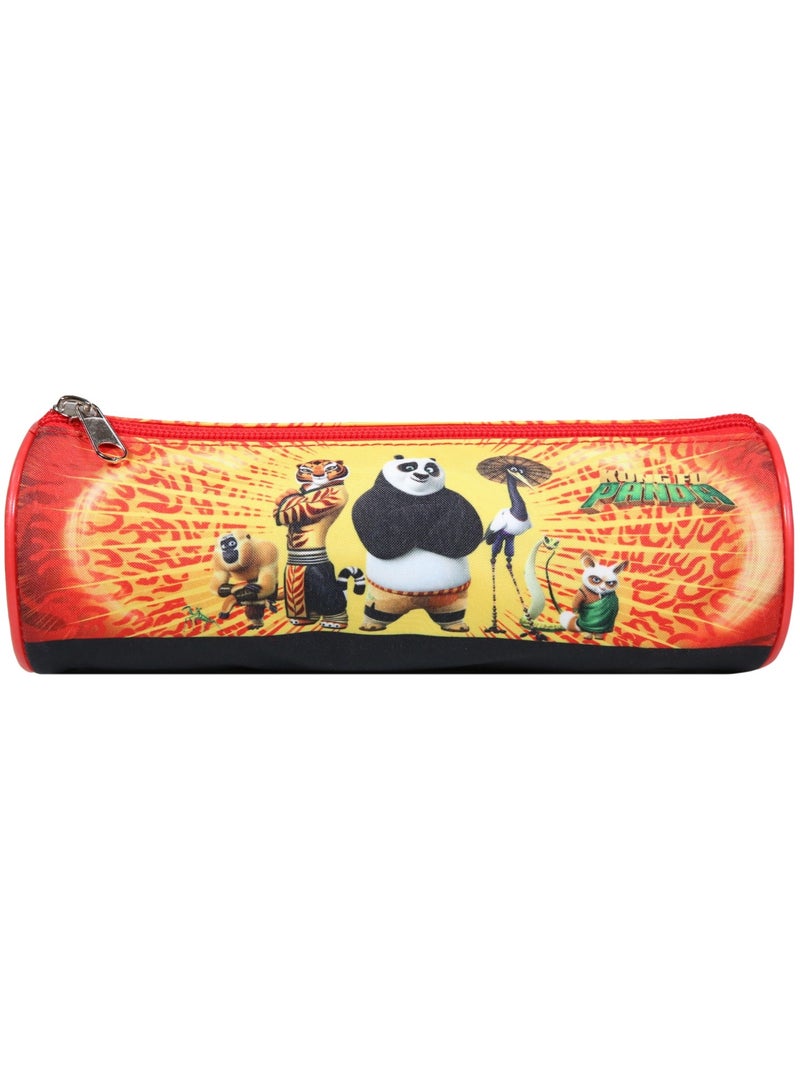 BAGTROTTER Trousse scolaire ronde Kung Fu Panda Rouge Rouge - Kiabi
