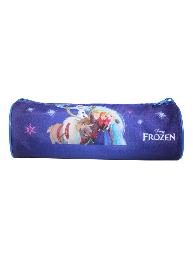 BAGTROTTER Trousse scolaire ronde La Reine des Neiges / Frozen Bleu Bleu - Kiabi