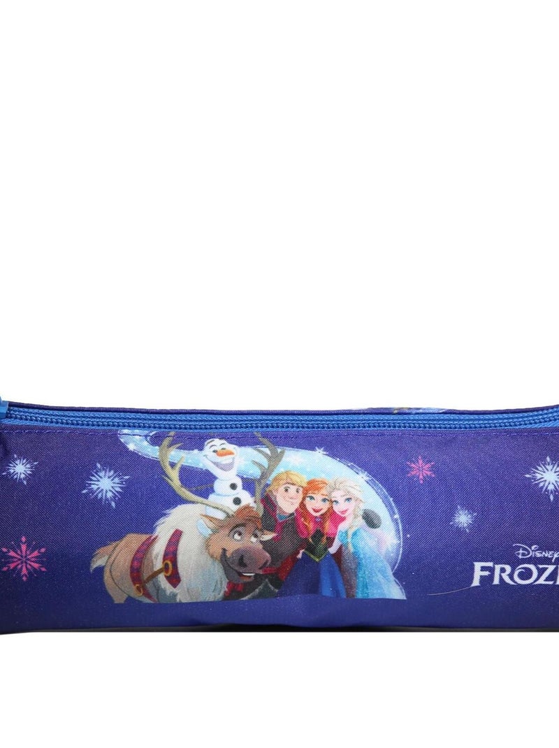 BAGTROTTER Trousse scolaire ronde La Reine des Neiges / Frozen Bleu Bleu - Kiabi