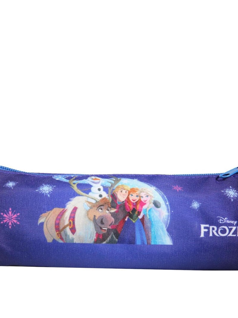 BAGTROTTER Trousse scolaire ronde La Reine des Neiges / Frozen Bleu Bleu - Kiabi