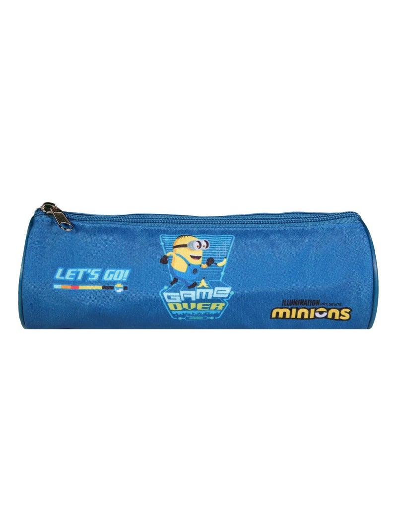 BAGTROTTER Trousse scolaire ronde Les Minions Bleu Bleu - Kiabi