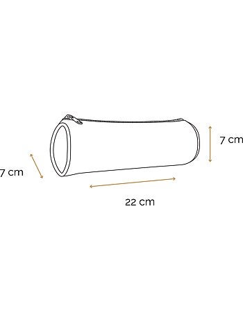 BAGTROTTER Trousse scolaire ronde Marvel Avengers Bleue