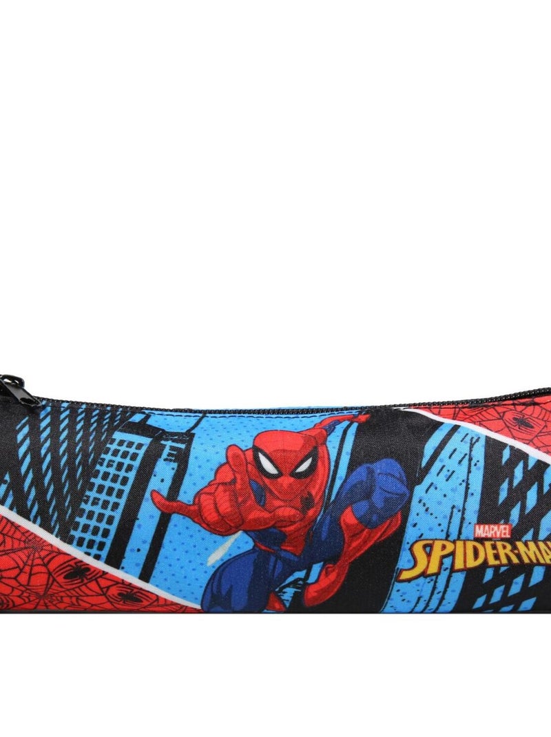 BAGTROTTER Trousse scolaire ronde Marvel Spider-Man Bleue Bleu - Kiabi