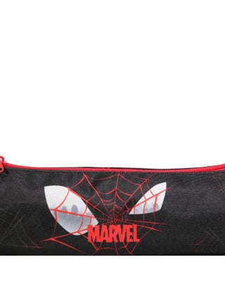 BAGTROTTER Trousse scolaire ronde Marvel Spider-Man Noire