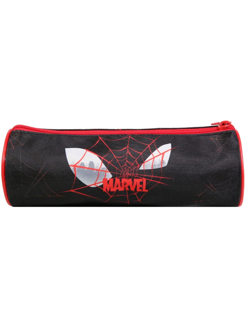 BAGTROTTER Trousse scolaire ronde Marvel Spider-Man Noire Noir - Kiabi