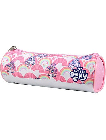 BAGTROTTER Trousse scolaire ronde My Little Pony Rose