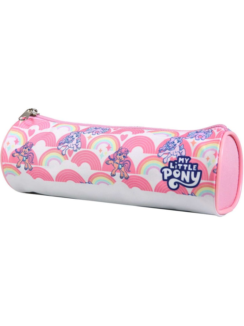 BAGTROTTER Trousse scolaire ronde My Little Pony Rose Rose - Kiabi