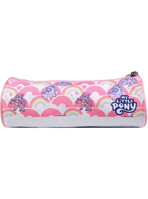 BAGTROTTER Trousse scolaire ronde My Little Pony Rose - Kiabi