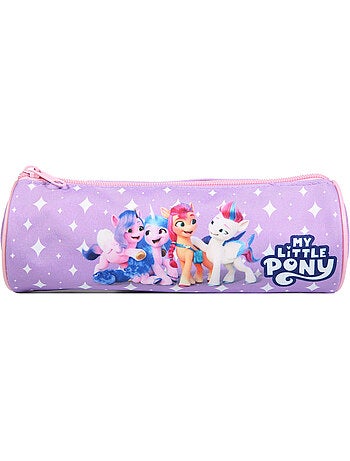 BAGTROTTER Trousse scolaire ronde My Little Pony Violet