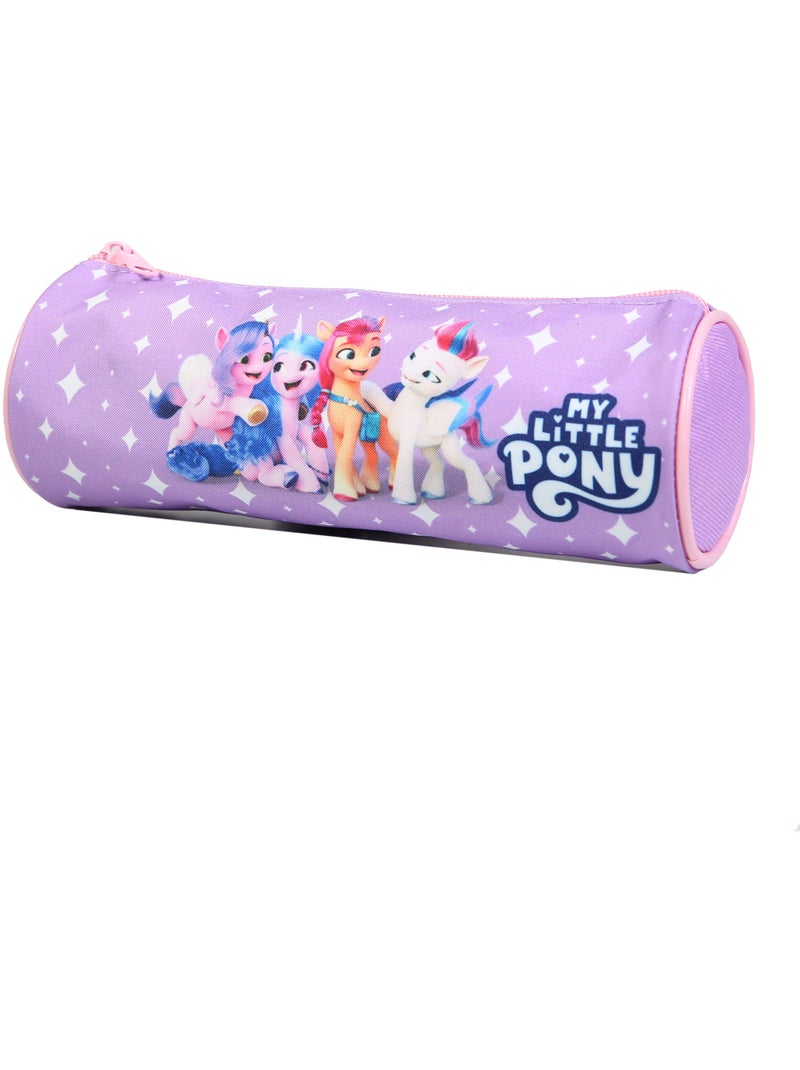 BAGTROTTER Trousse scolaire ronde My Little Pony Violet Violet - Kiabi