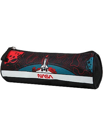 BAGTROTTER Trousse scolaire ronde Nasa Rouge
