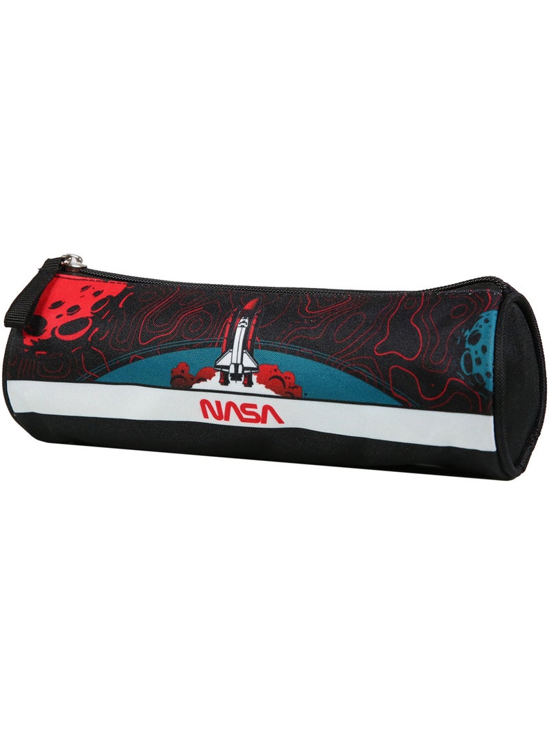 BAGTROTTER Trousse scolaire ronde Nasa Rouge Rouge - Kiabi