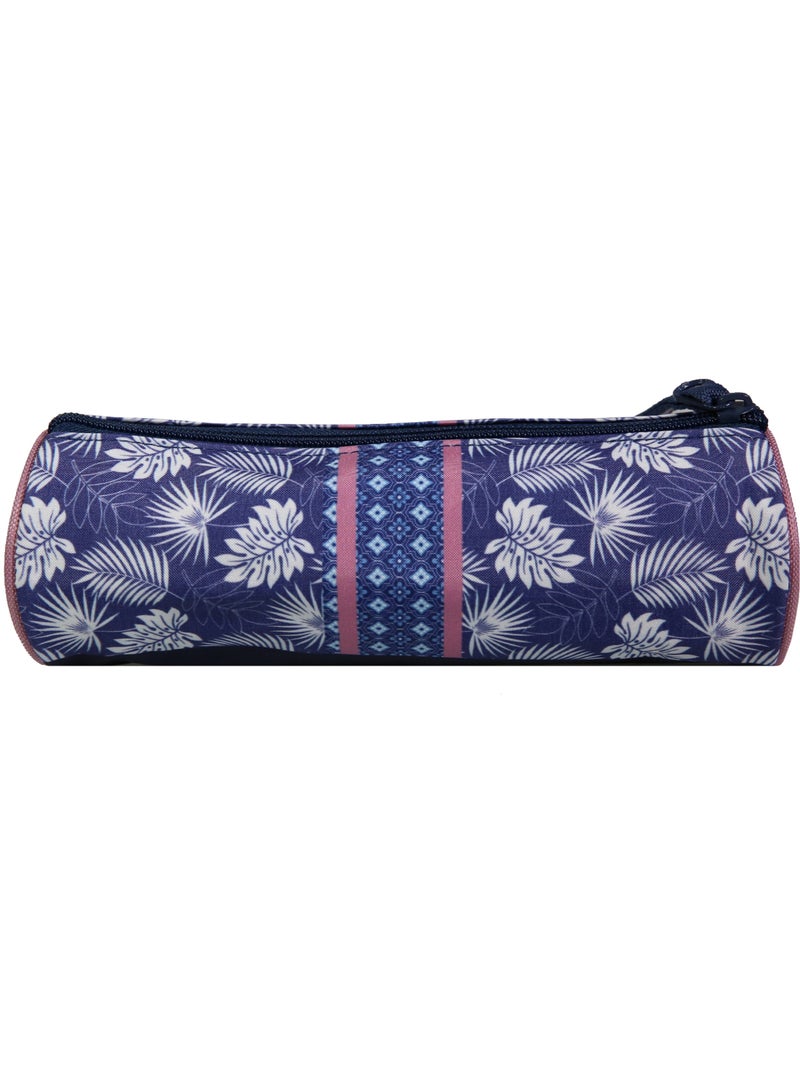 BAGTROTTER Trousse scolaire ronde Offshore Bleu Bleu - Kiabi