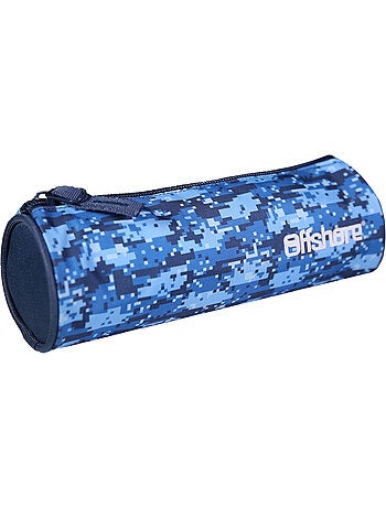 BAGTROTTER Trousse scolaire ronde Offshore Bleu