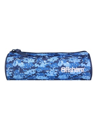 BAGTROTTER Trousse scolaire ronde Offshore Bleu
