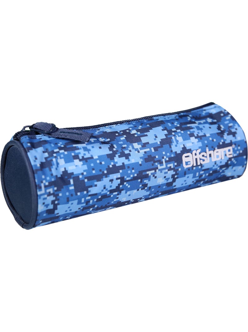 BAGTROTTER Trousse scolaire ronde Offshore Bleu Bleu - Kiabi