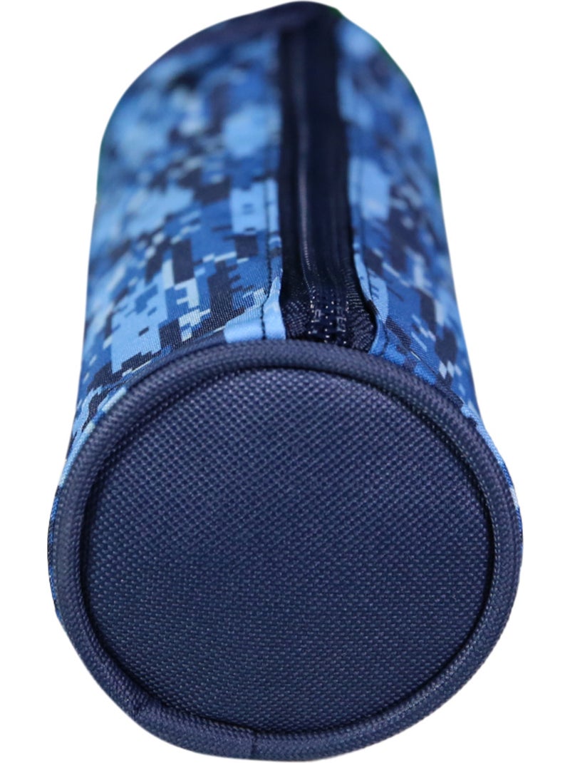 BAGTROTTER Trousse scolaire ronde Offshore Bleu Bleu - Kiabi