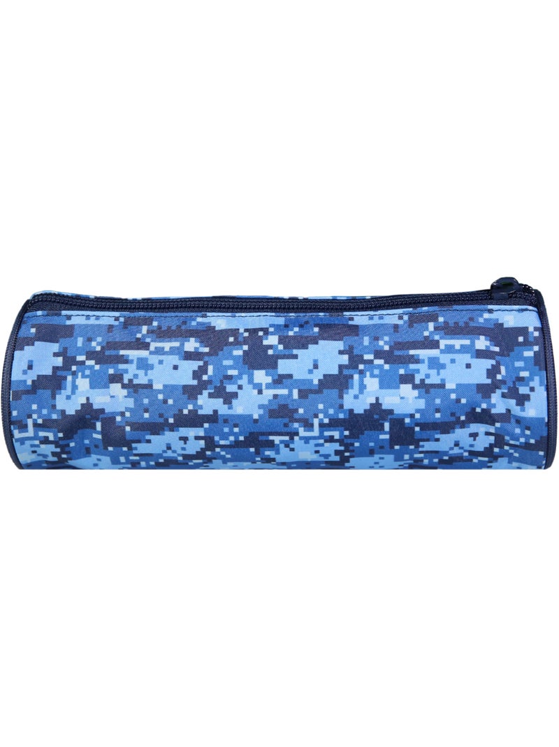BAGTROTTER Trousse scolaire ronde Offshore Bleu Bleu - Kiabi