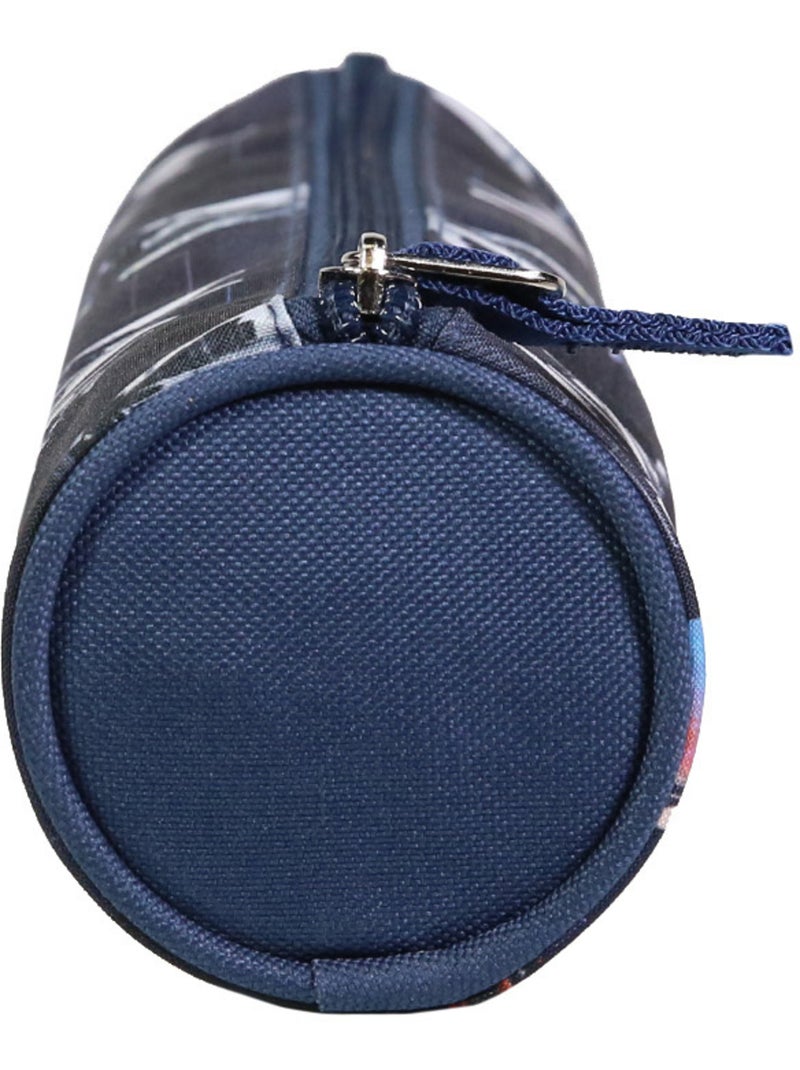 BAGTROTTER Trousse scolaire ronde Offshore Bleu City Ville Bleu - Kiabi